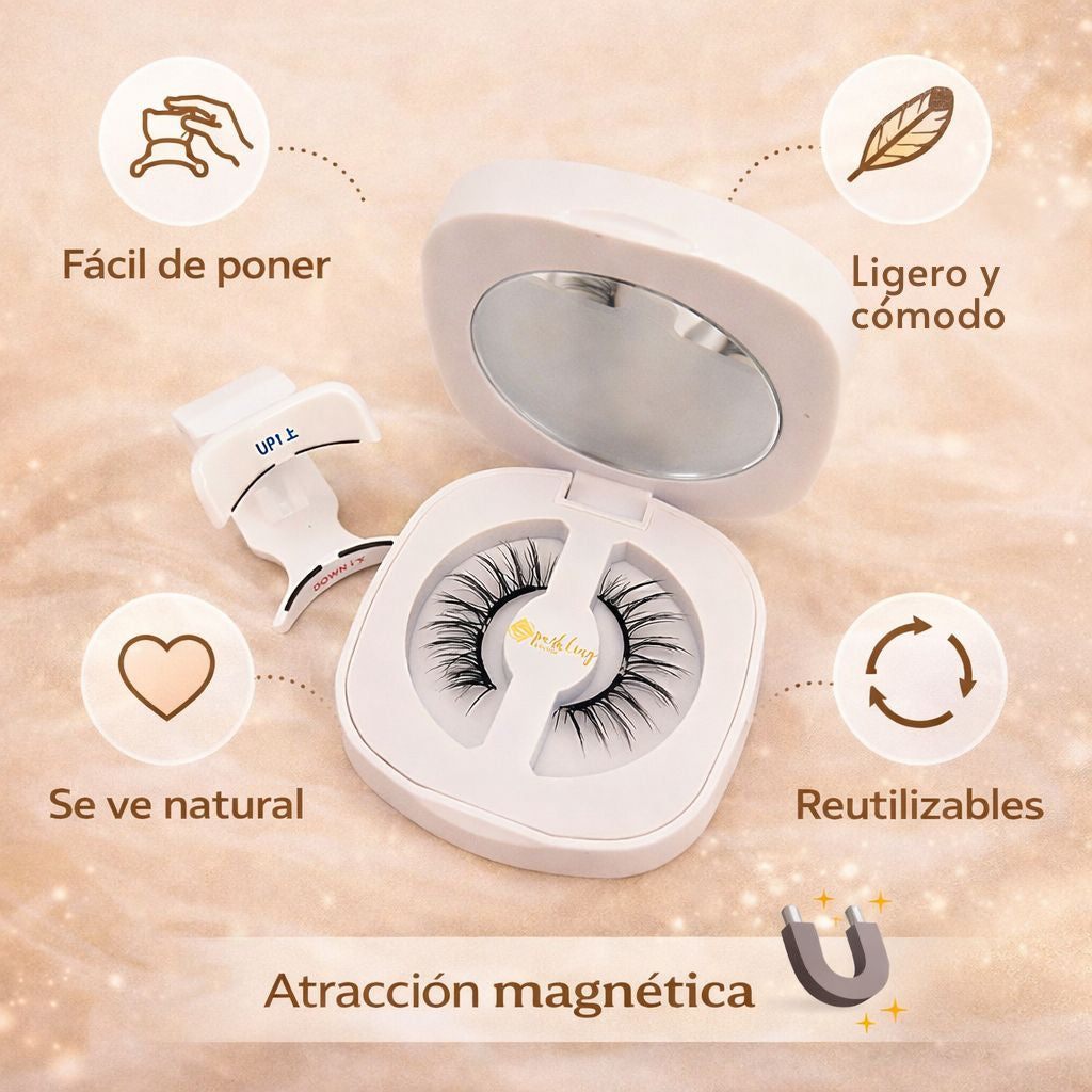 VelvetLash™ - Pestañas Magnéticas